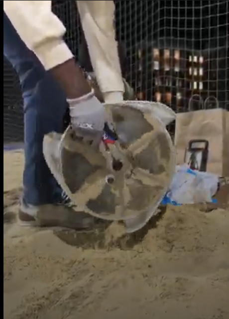 Bucket Drum Sand Testing