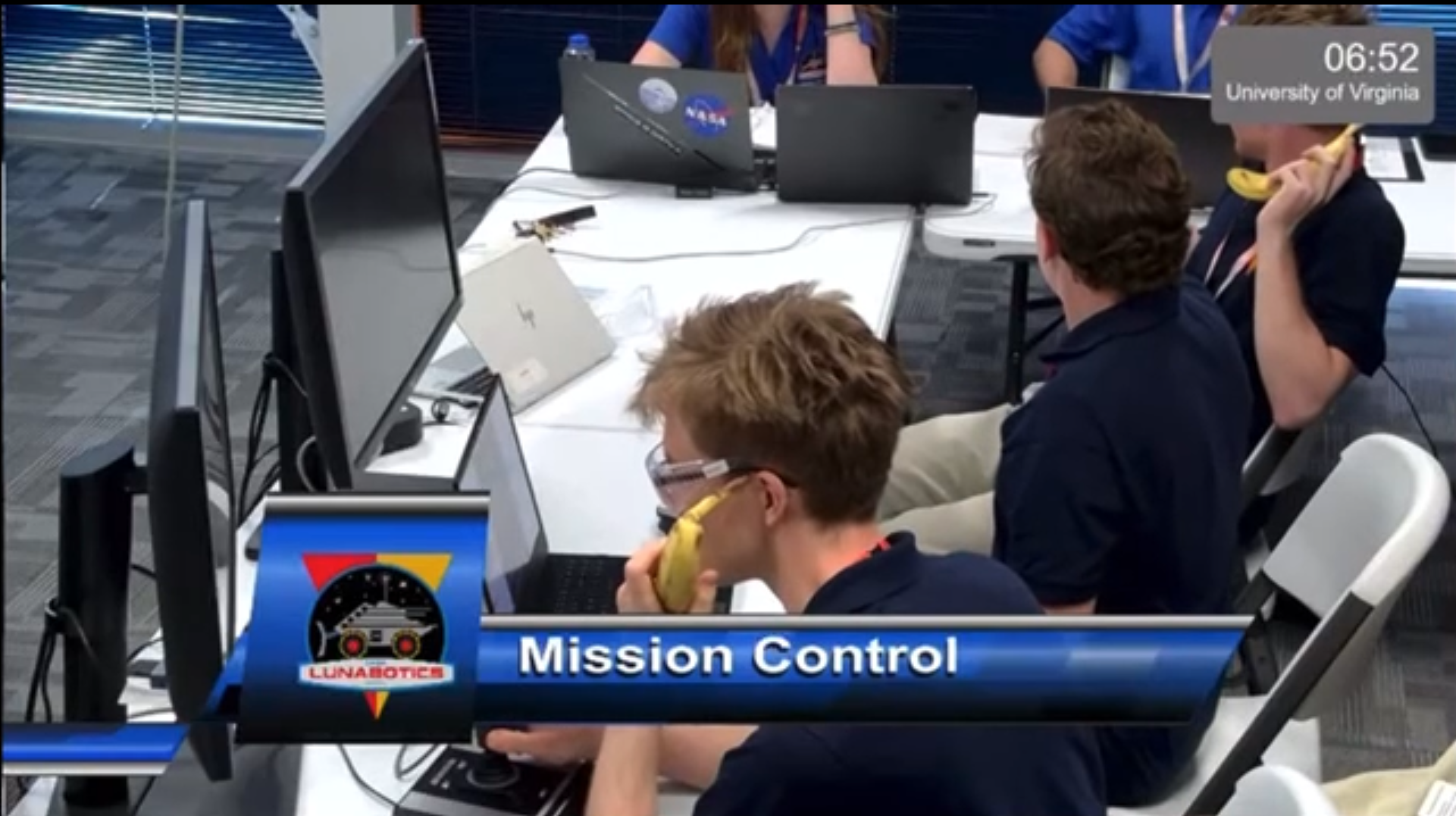Mission control banana.