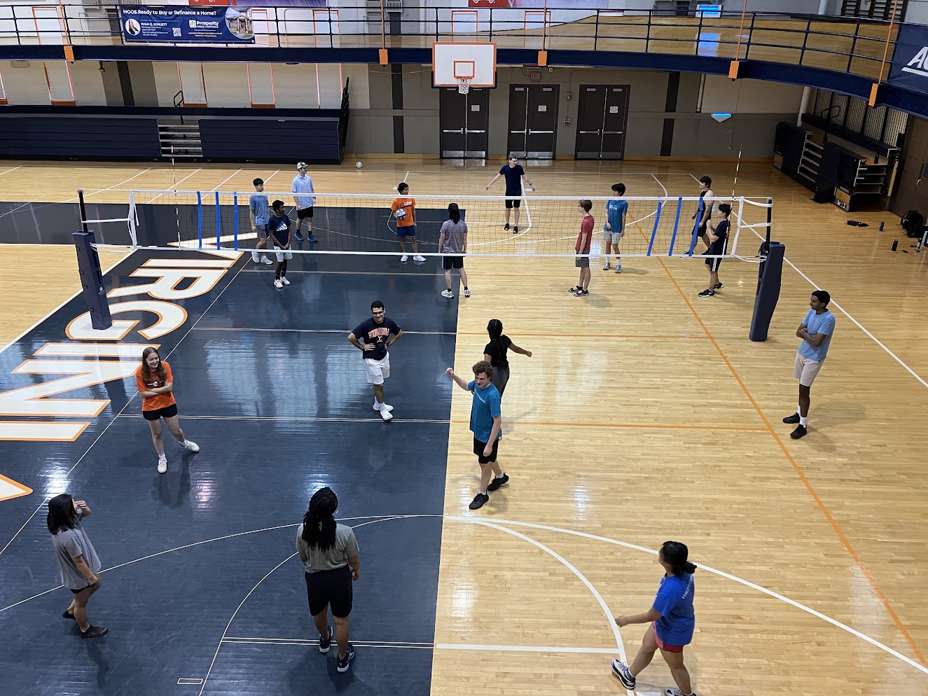 Volleyball Social Overhead